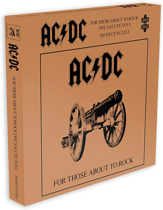AC/DC For Those About To Rock (500 Piece Jigsaw Puzzle)