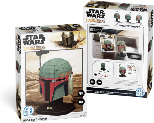 Star Wars The Book Of Boba Fett The Mandalorians Helmet (94Pc) 3D Jigsaw Puzzle