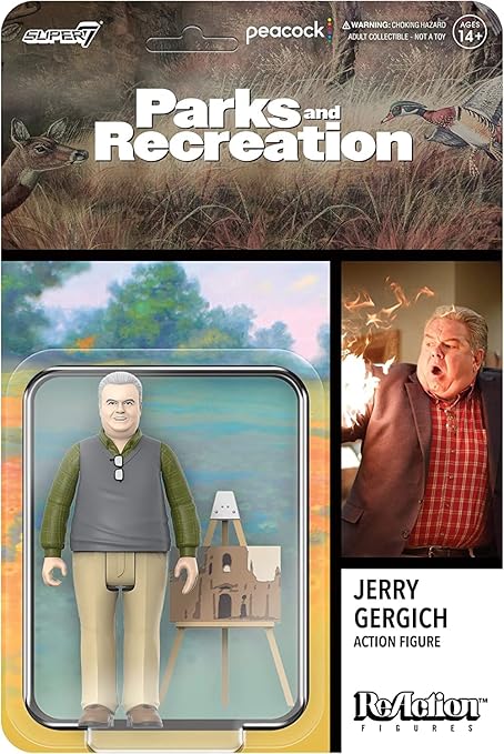 Parks And Recreation Reaction Figures Wave 2 - Jerry Gergich
