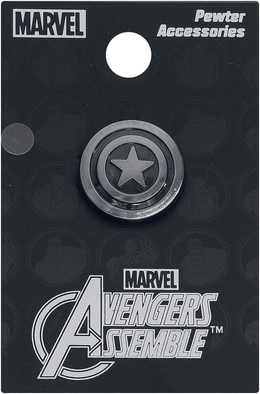 Captain America Shield Lapel Pin
