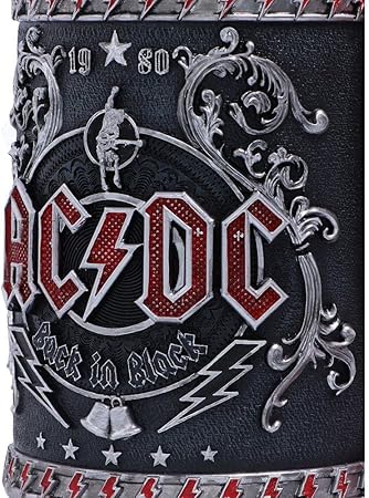 AC/DC Back In Black Tankard 16cm