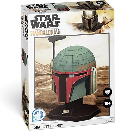 Star Wars The Book Of Boba Fett Boba Fetts Helmet (94Pc) 3D Jigsaw Puzzle