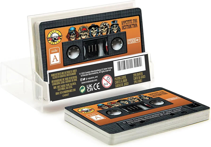 Guns N Roses Cassette Playing Cards
