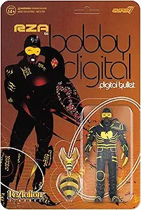 Rza Reaction Figures Wave 04 - Bobby Digital (Clear)