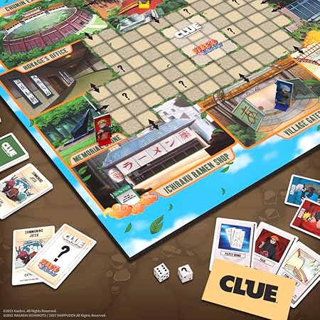 Naruto Cluedo