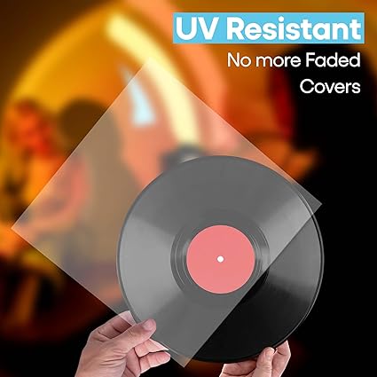 50x7 Inch PE Low Density Outer Sleeves (100 Micron)