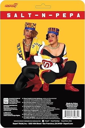 Salt-N-Pepa Reaction Figures - Salt-N-Pepa (2-Pack)