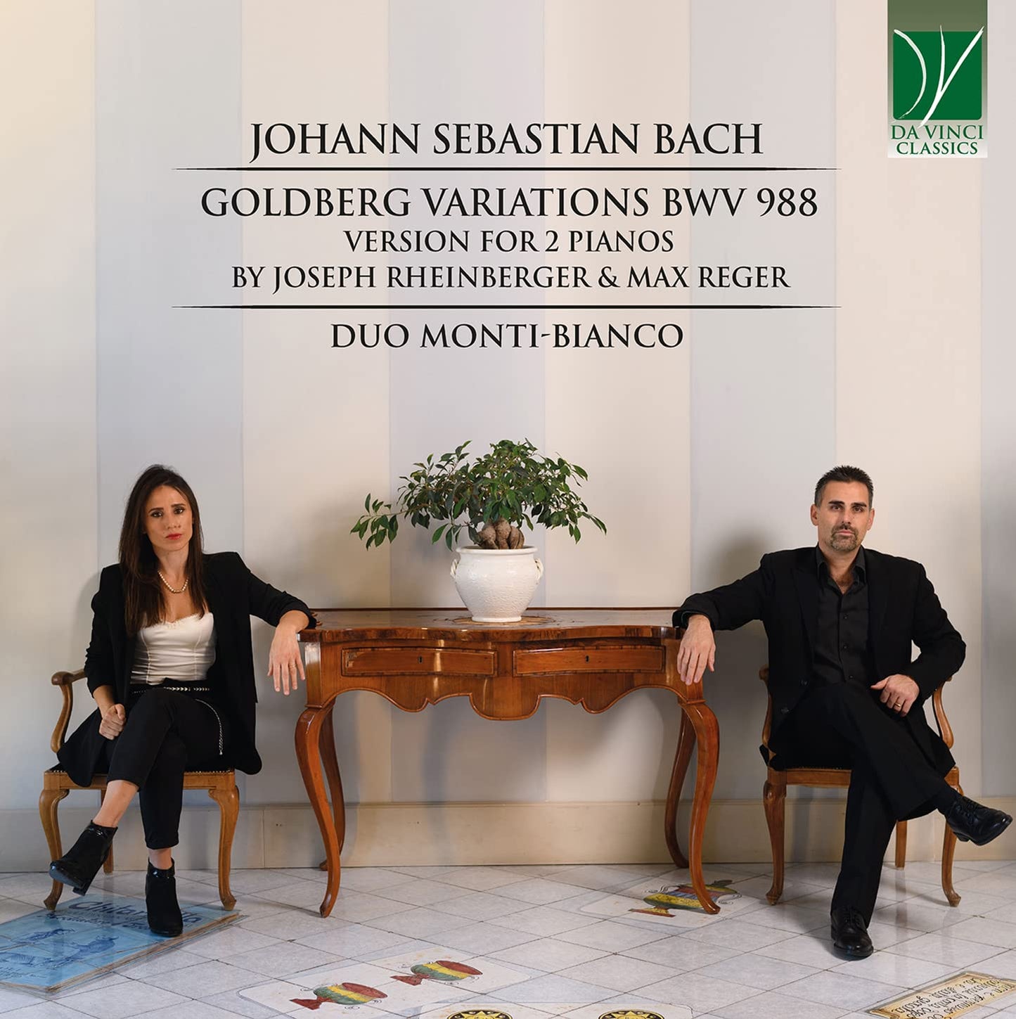 Bach: Goldberg Variations Bw 988. Version For 2 Pianos