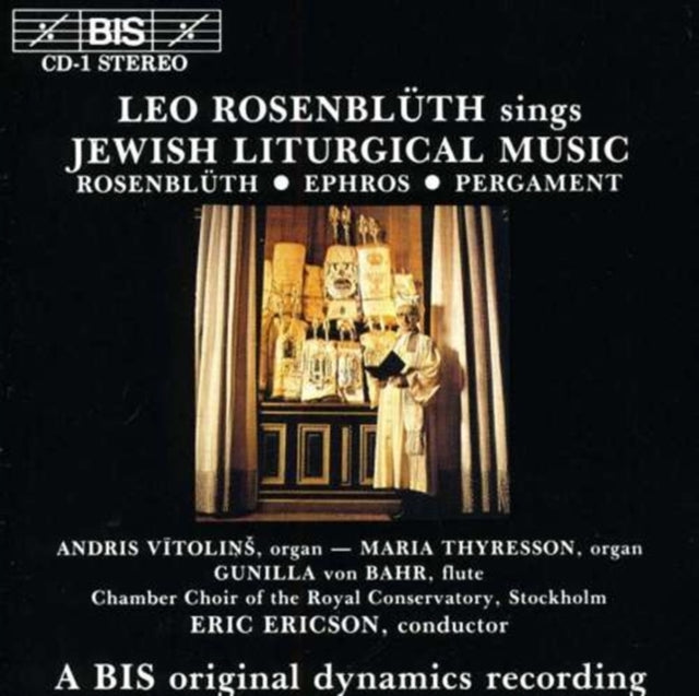 Jewish Liturgical Music (Ericson, Musikhogskolans Kammarkor)