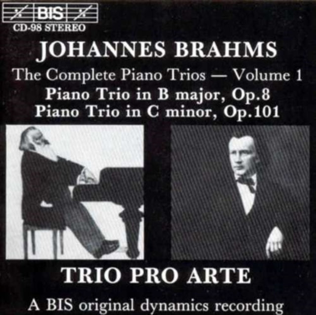 Complete Piano Trios, The - Vol. 1 (Trio Pro Arte)