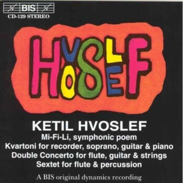 Hvoslef - Chamber Music (Hvoslef, Dreier, Rpo)