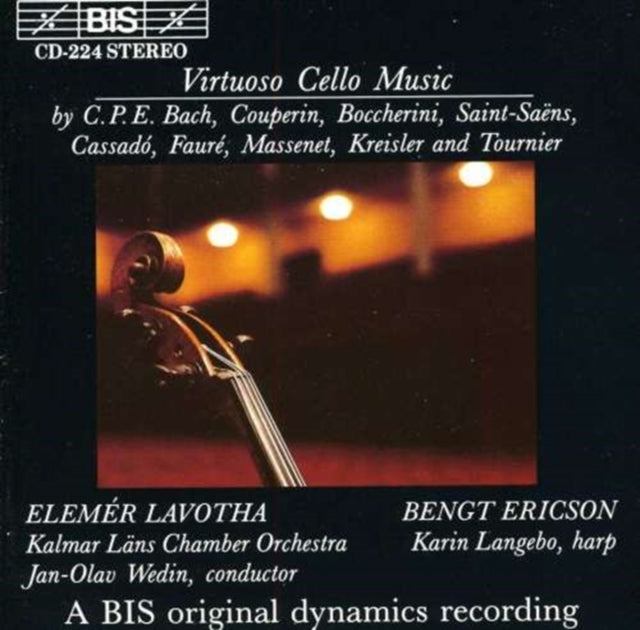 Virtuoso Cello Music (Wedin, Kalmar Lans Kammarorkester)