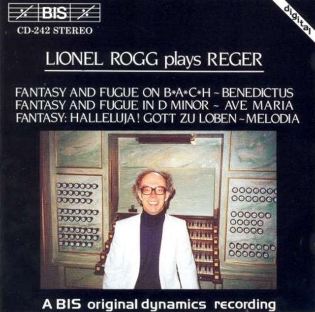 Lionel Rogg Plays Reger (Rogg)