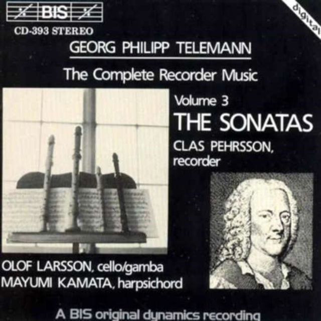 Complete Recorder Music Vol. 3 (Pehrsson, Larsson, Kamata)