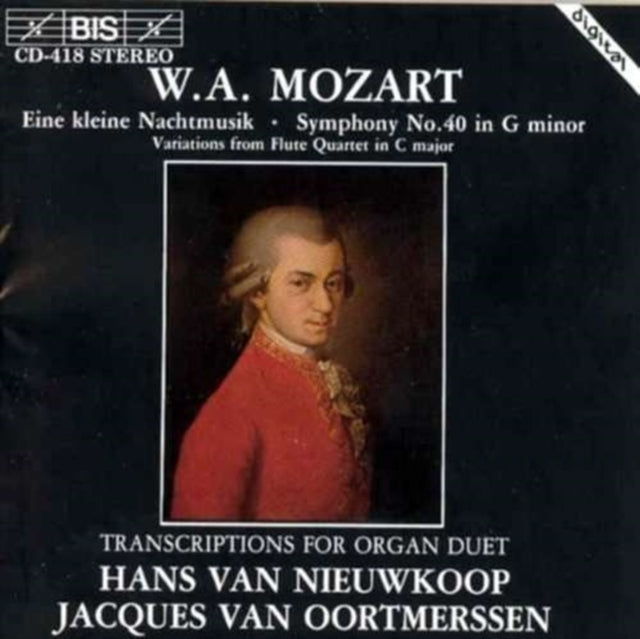 Transcriptions for Organ Duet (Oortmerssen, Nieuwkoop)