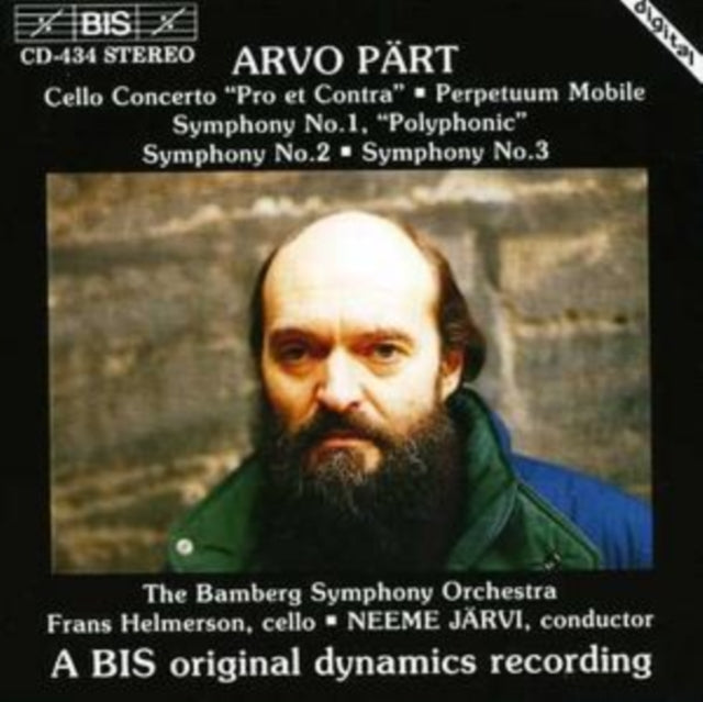 Cello Concerto & Symphonies 1, 2 & 3 (Jarvi, Bs, Helmerson)