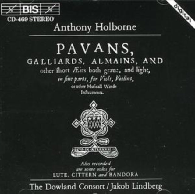 Consort Music (Lindberg, Dowland Consort)