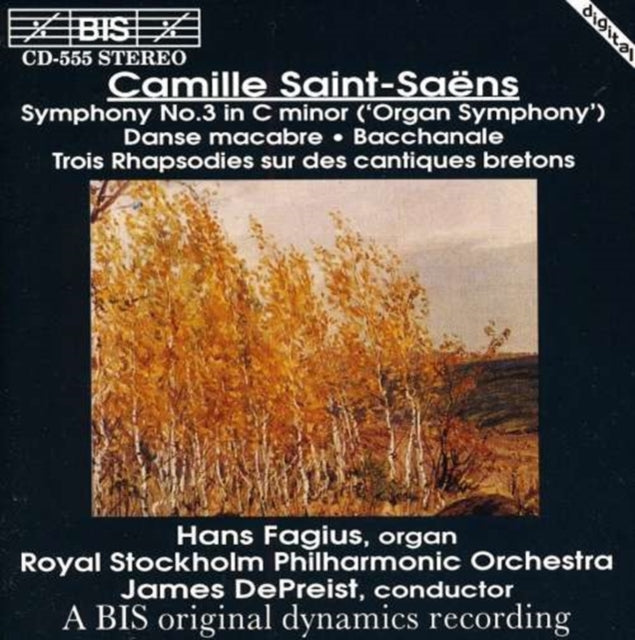 Symphony No. 3 (Depriest, Stockholms Po, Fagius)