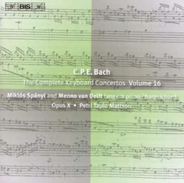 Complete Keyboard Concertos Vol. 16 (Opus X Ensemble)