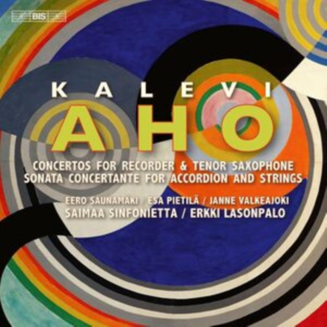 Kalevi Aho: Concertos for Recorder & Tenor Saxophone/...