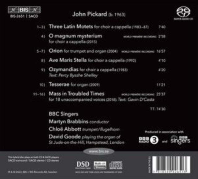 John Pickard: Mass in Troubled Times