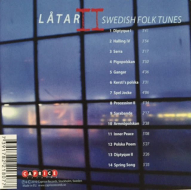 Låtar II: Swedish Folk Tunes