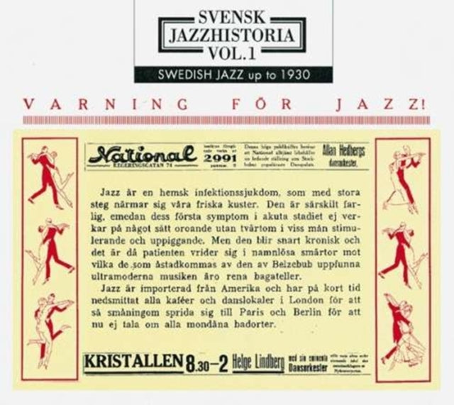 Swedish Jazz History Vol. 1 1899 - 1930 [swedish Import]