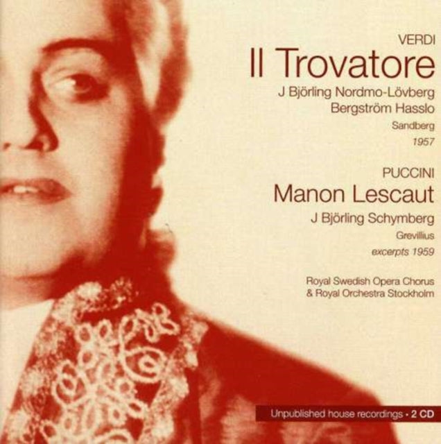 Il Trovatore/manon Lescaut (Bjorling) [swedish Import]