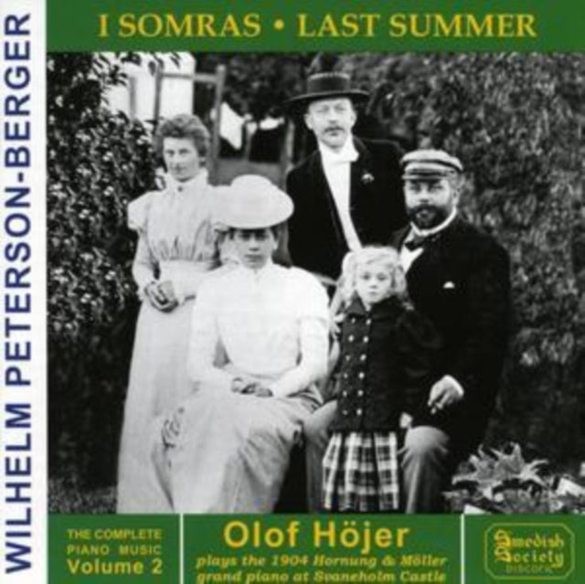 Complete Piano Music Volume 2, The - Last Summer (Hojer)