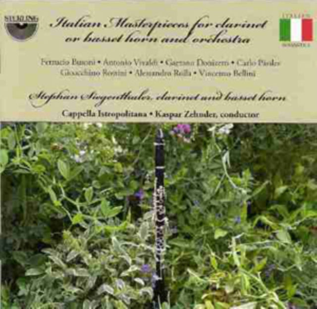 Italian Masterpieces for Clarinet Or Basset Horn and Orchestra