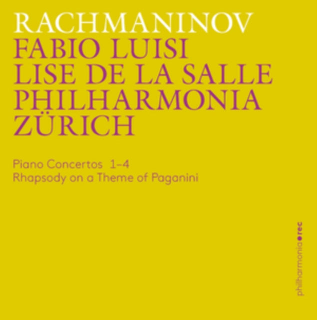 Rachmaninov: Piano Concertos 1-4/Rhapsody On a Theme of Paganini