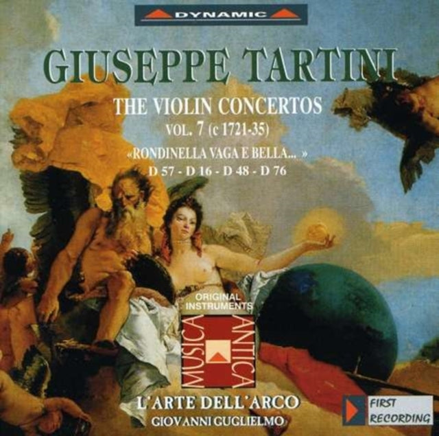 Complete Tartini Violin Concertos Vol. 7 (Guglielmo)