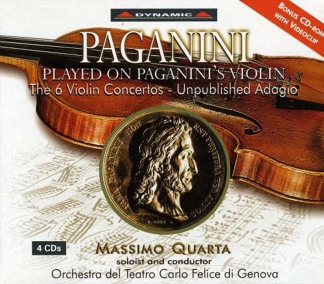 6 Violin Concerts and Unpublished Adagio (Quarta)