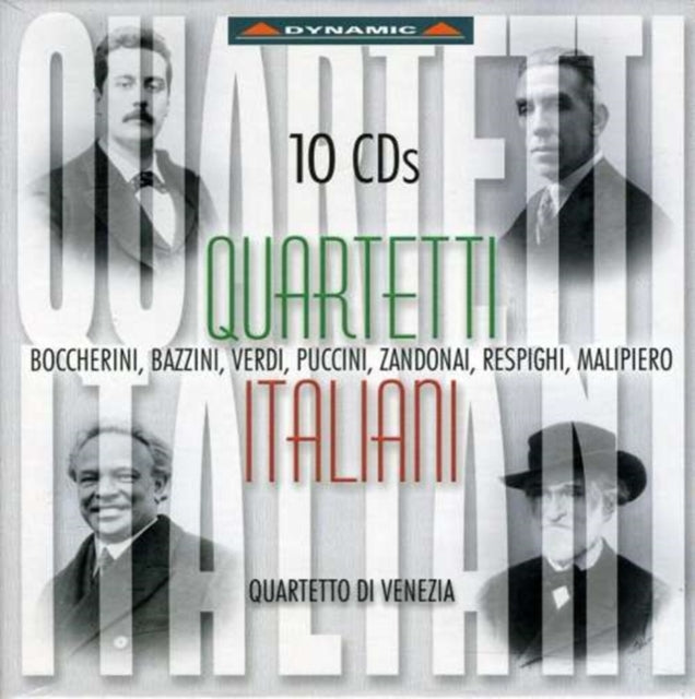 Italian String Quartets (Quartetto Di Venezia) [10cd]