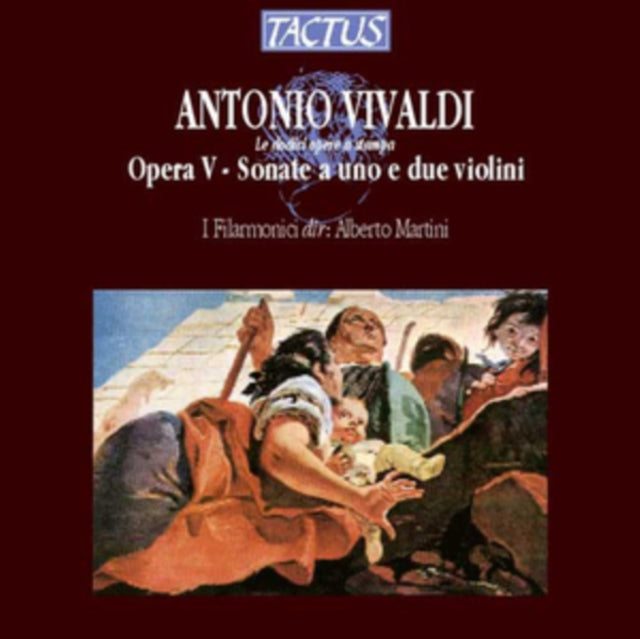 Antonio Vivaldi: Opera V - Sonate a Uno E Due Violini