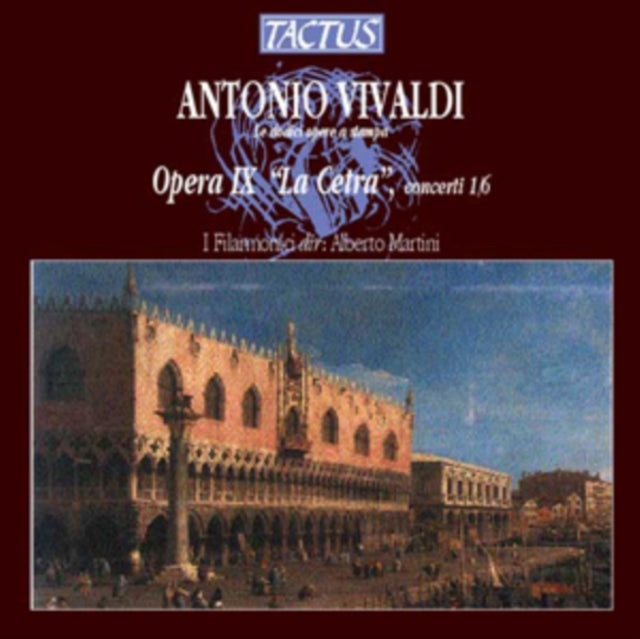 Antonio Vivaldi: Opera IX, 'La Cetra', Concerti 1/6