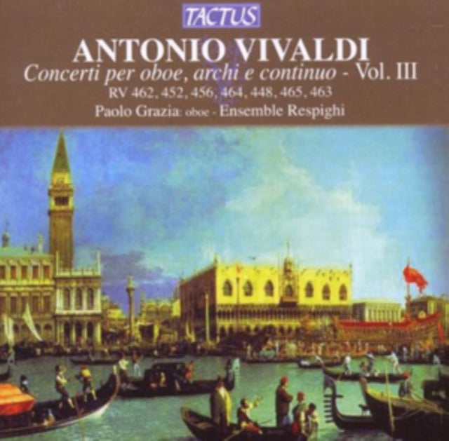 Antonio Vivaldi: Concerti Per Oboe, Archi E Continuo