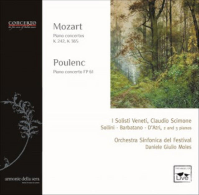 Mozart: Piano Concertos, K242, K365/Poulenc: Piano Concerto, FP61
