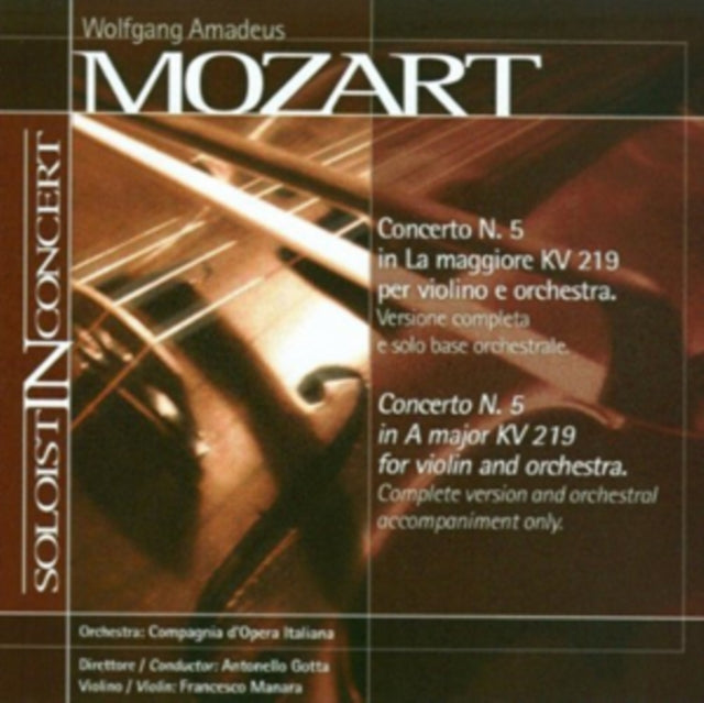 Wolfgang Amadeus Mozart: Concerto No. 5 in a Major, KV219