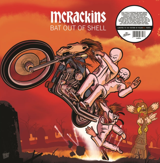 Bat Out Of Shell (Egg Coloured Vinyl)