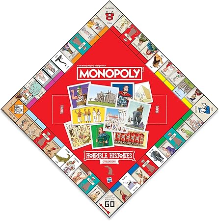 Horrible Histories Ancient Civilisations Monopoly