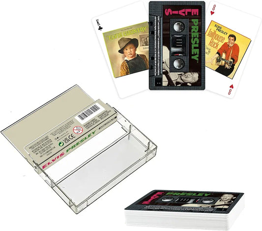 Elvis Presley Cassette Playing Cards
