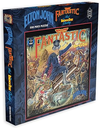 Elton John Captain Fantastic And The Brown Dirt Cowboy (1000 Piece Jigsaw Puzzle)