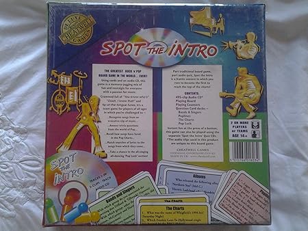 Spot The Intro Board Game