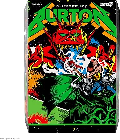 Cliff Burton Ultimates! Wave 02 - Cliff Burton (Superhero Poster)