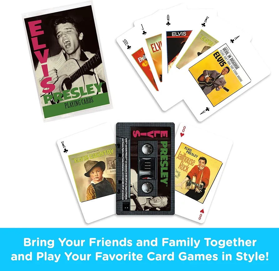 Elvis Presley Cassette Playing Cards
