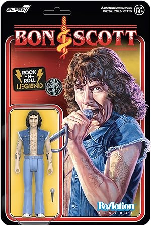 Bon Scott Reaction Figures Wave 01 - Bon Scott