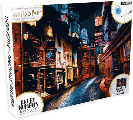 Harry Potter Diagon Alley Art By Numbers