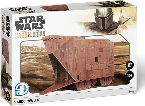 Star Wars The Mandalorian Sandcrawler (187Pc) 3D Jigsaw Puzzle
