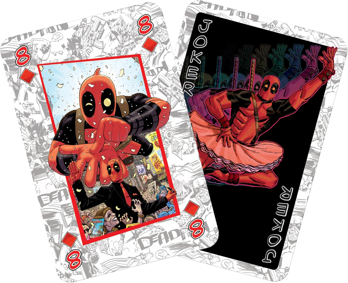 Deadpool Waddingtons Number 1 Playing Cards
